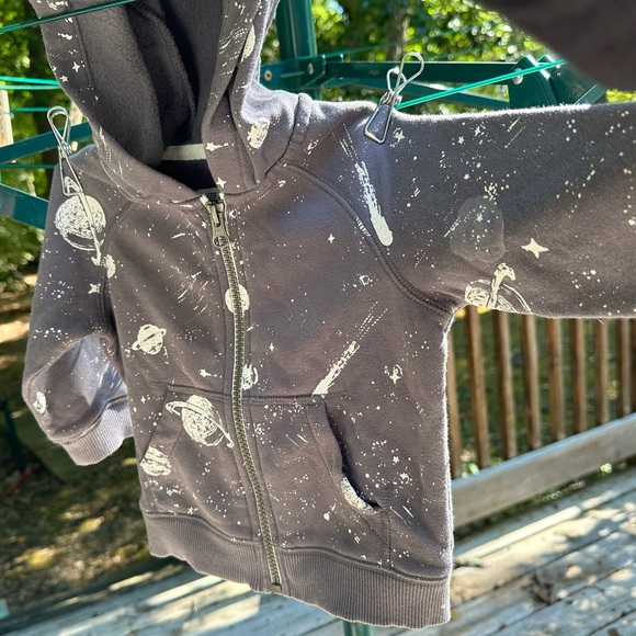 Carter’s Grey Outer Space Hoodie 12m - Picture 11 of 11